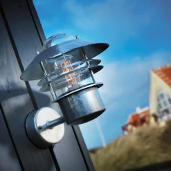 Sale Nordlux Blokhus udendørs væglampe galvaniseret