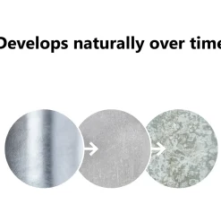 Sale Nordlux Blokhus udendørs væglampe galvaniseret