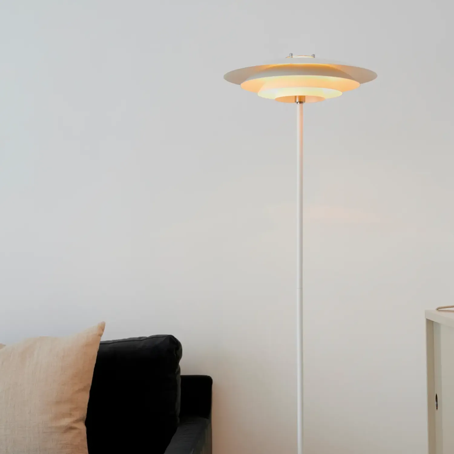 Gulvlamper^Nordlux Bretagne gulvlampe hvid