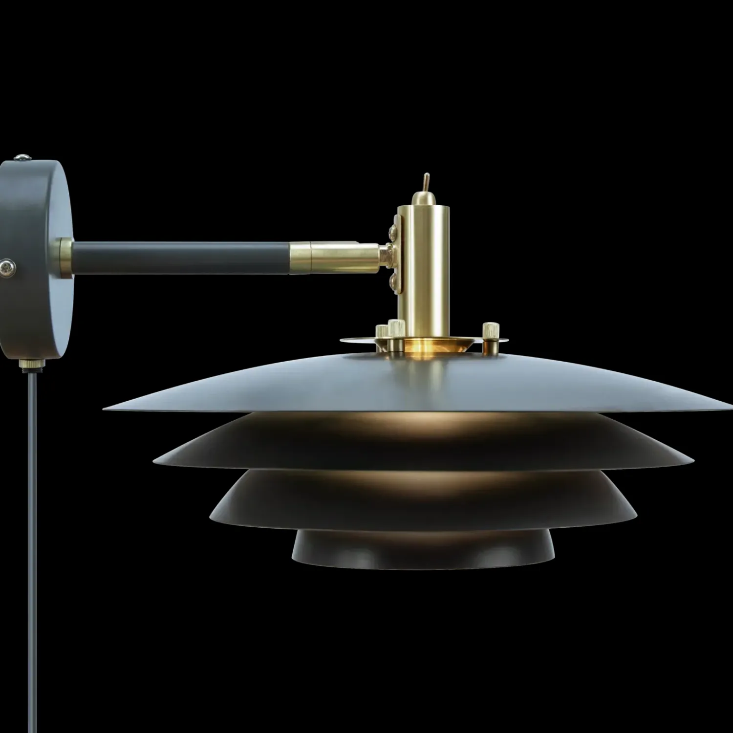 Væglamper^Nordlux Bretagne væglampe grå