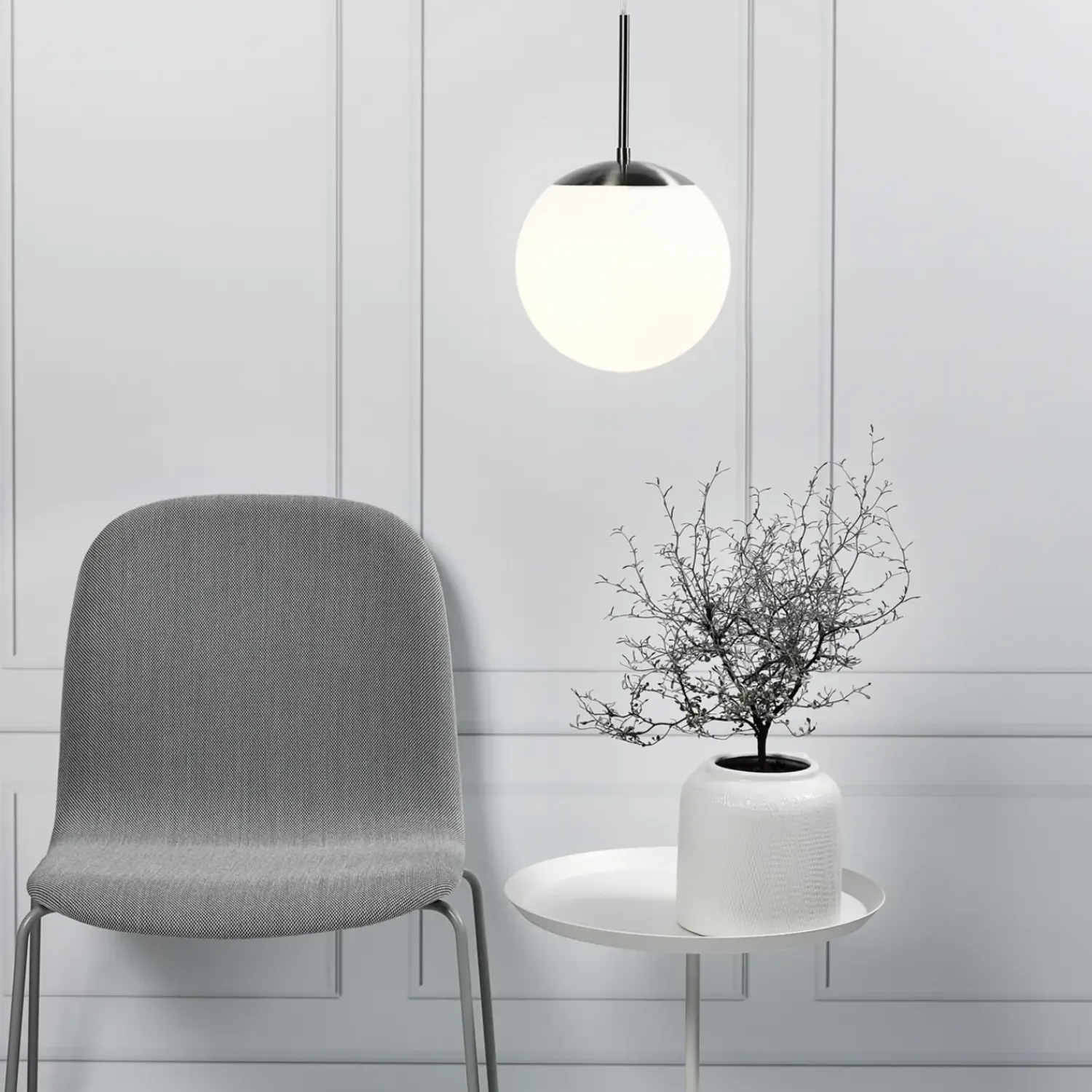 Best Nordlux Cafe pendel mat opal 15 cm