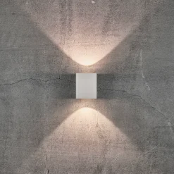 Online Nordlux Canto Kubi 2 udendørs væglampe hvid