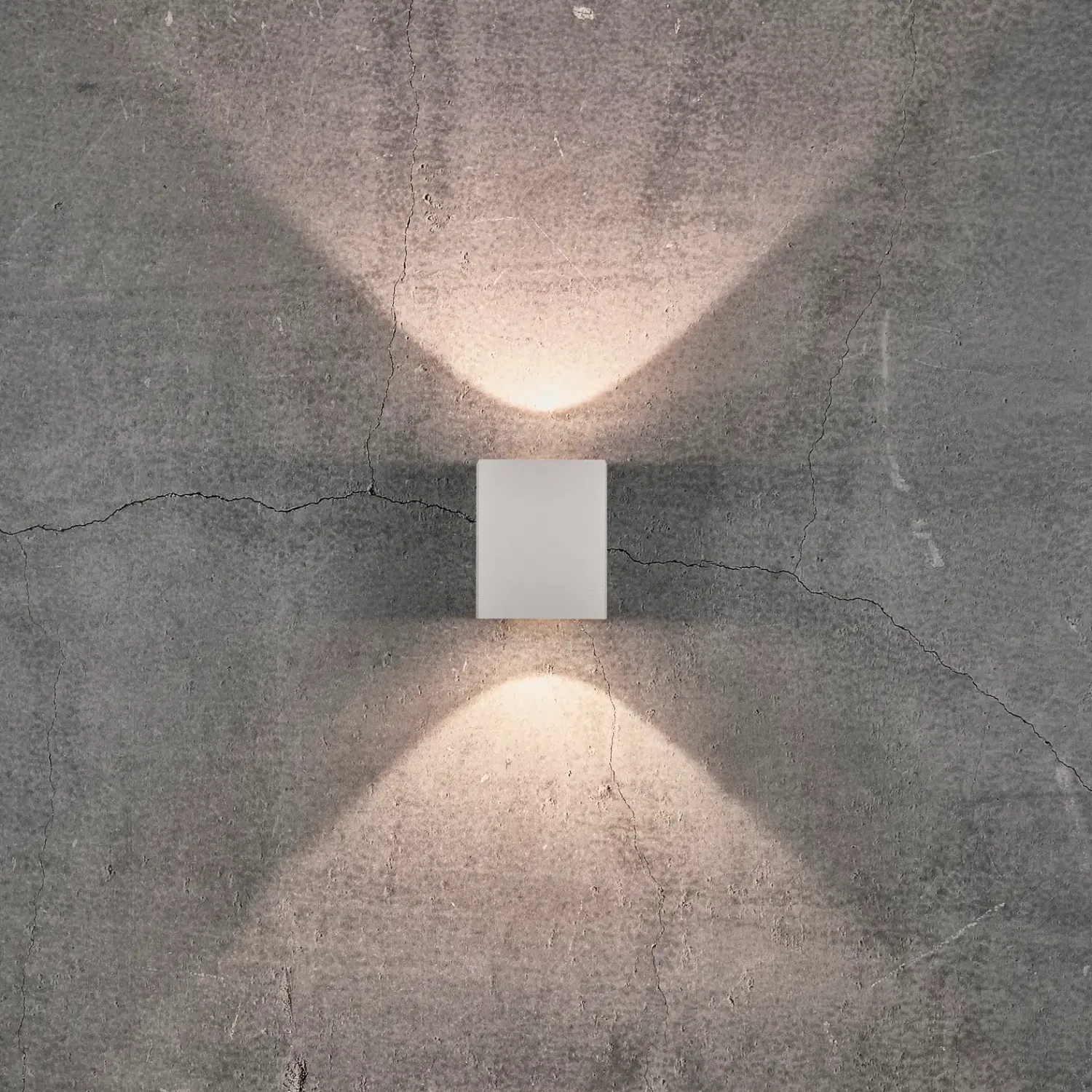 Online Nordlux Canto Kubi 2 udendørs væglampe hvid