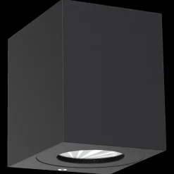 Clearance Nordlux Canto Kubi 2 udendørs væglampe sort