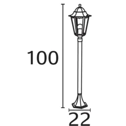 Best Nordlux Cardiff havelampe udendørs