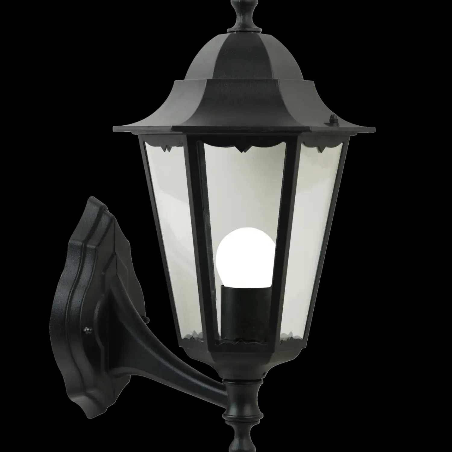 Clearance Nordlux Cardiff væglampe udendørs up sort