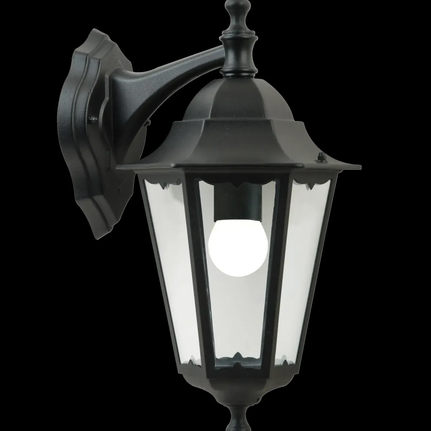 Clearance Nordlux Cardiff væglampe udendørs up sort