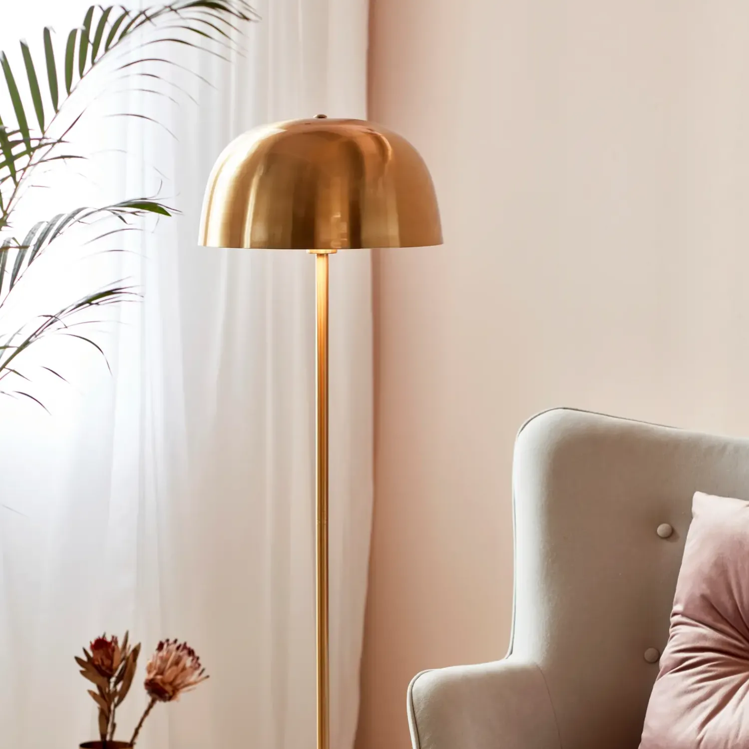 Hot Nordlux Cera gulvlampe messing