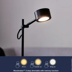 Nordlux Bordlamper^Clyde bordlampe LED sort