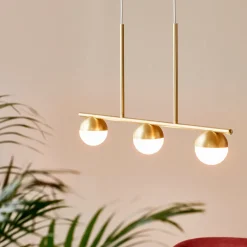 Nordlux Pendler^Contina 3-spot pendel messing