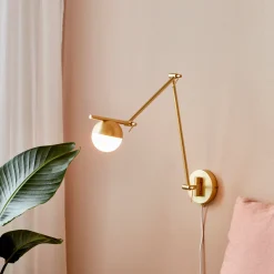 Nordlux Væglamper^Contina væglampe messing