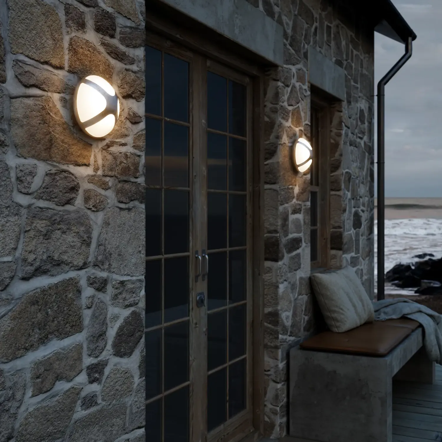 Udendørs Væglamper^Nordlux Cross 20 udendørs væglampe galvaniseret stål