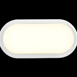 Udendørs Væglamper^Nordlux Cuba Energy LED væglampe oval hvid