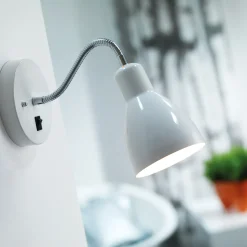 Væglamper^Nordlux Cyclone Flex enkelt væglampe hvid