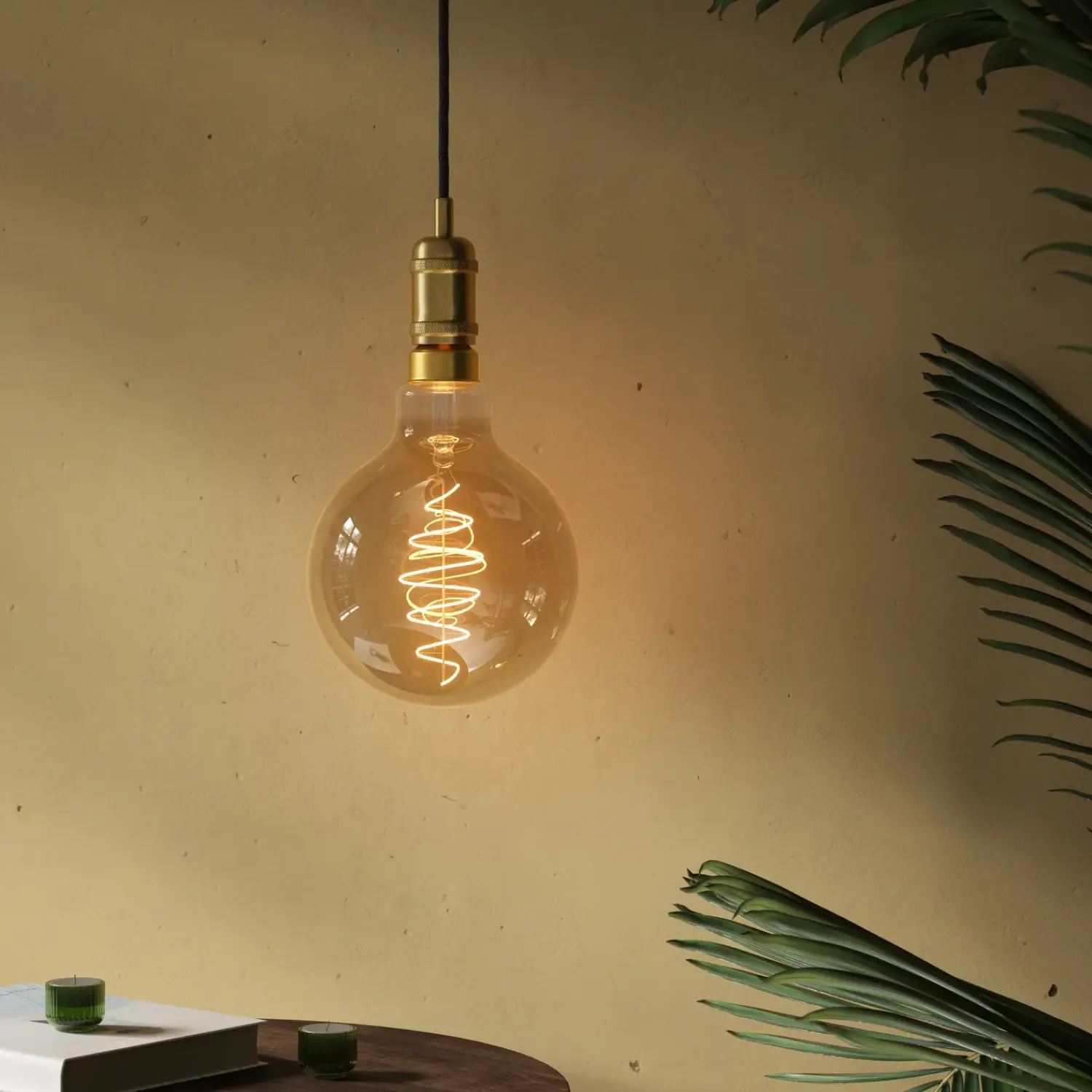 Discount Nordlux Deco Giants LED pære G200 8,5W guld