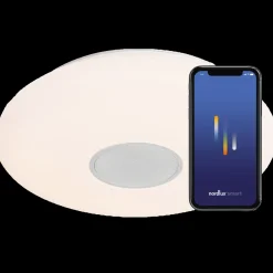 Nordlux Loftlamper^Djay smart colour plafond og Bluetooth-højtaler