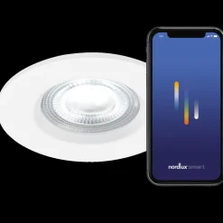 Indbygningsspots^Nordlux Don Smart indbygningsspot 2700-6500 K hvid