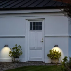 Clearance Nordlux Door Maxi udendørs væglampe galvaniseret