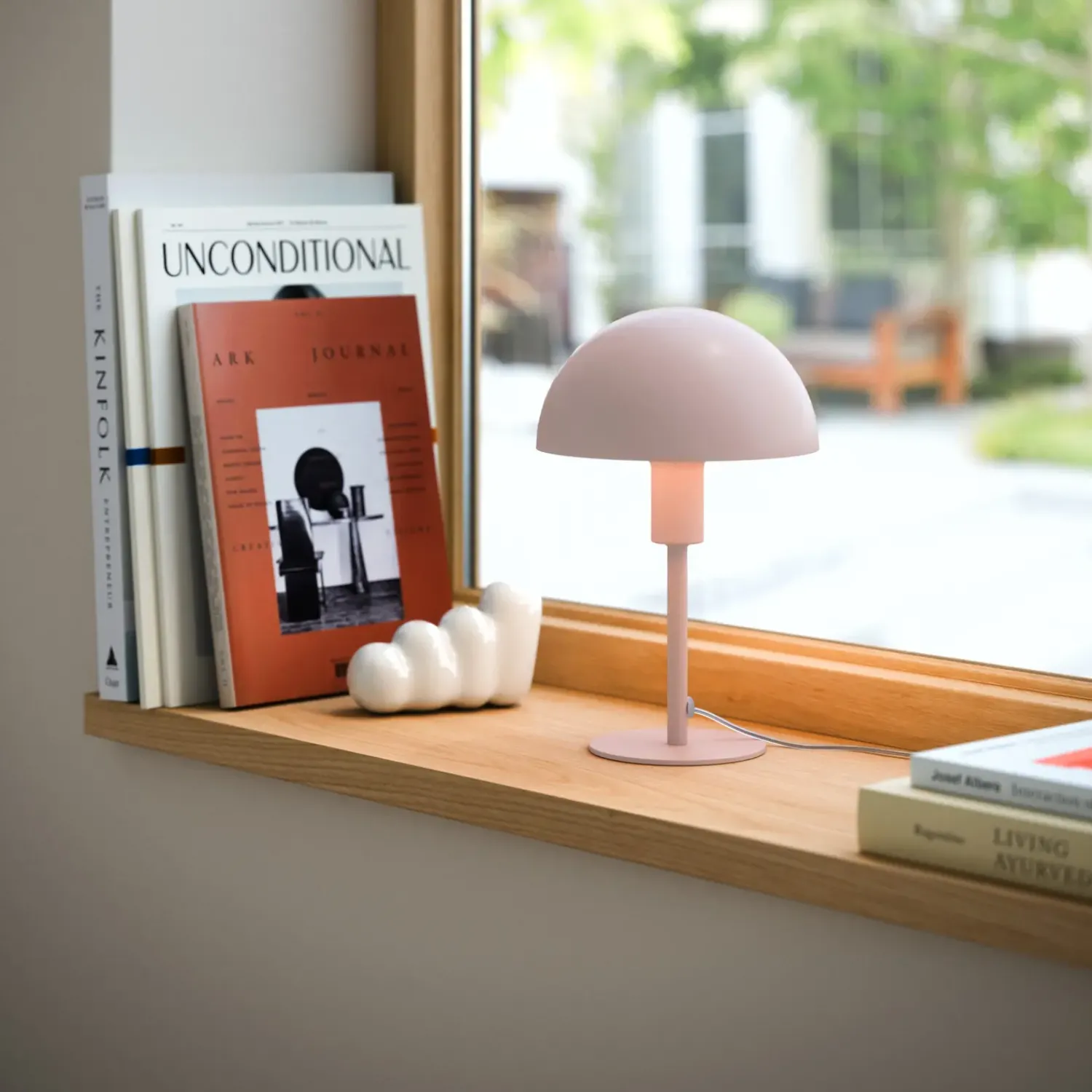 Børn Børnelamper^Nordlux Ellen mini bordlampe støvet rosa E14