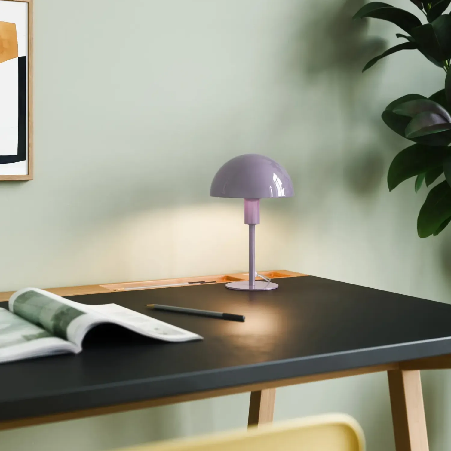 Bordlamper|Børnelamper^Nordlux Ellen mini bordlampe lilla E14
