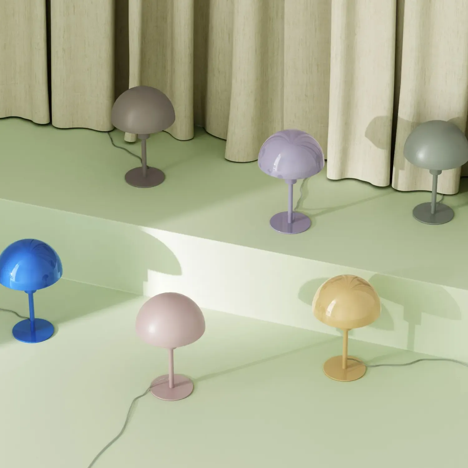 Børn Børnelamper|Bordlamper^Nordlux Ellen mini bordlampe støvgrøn