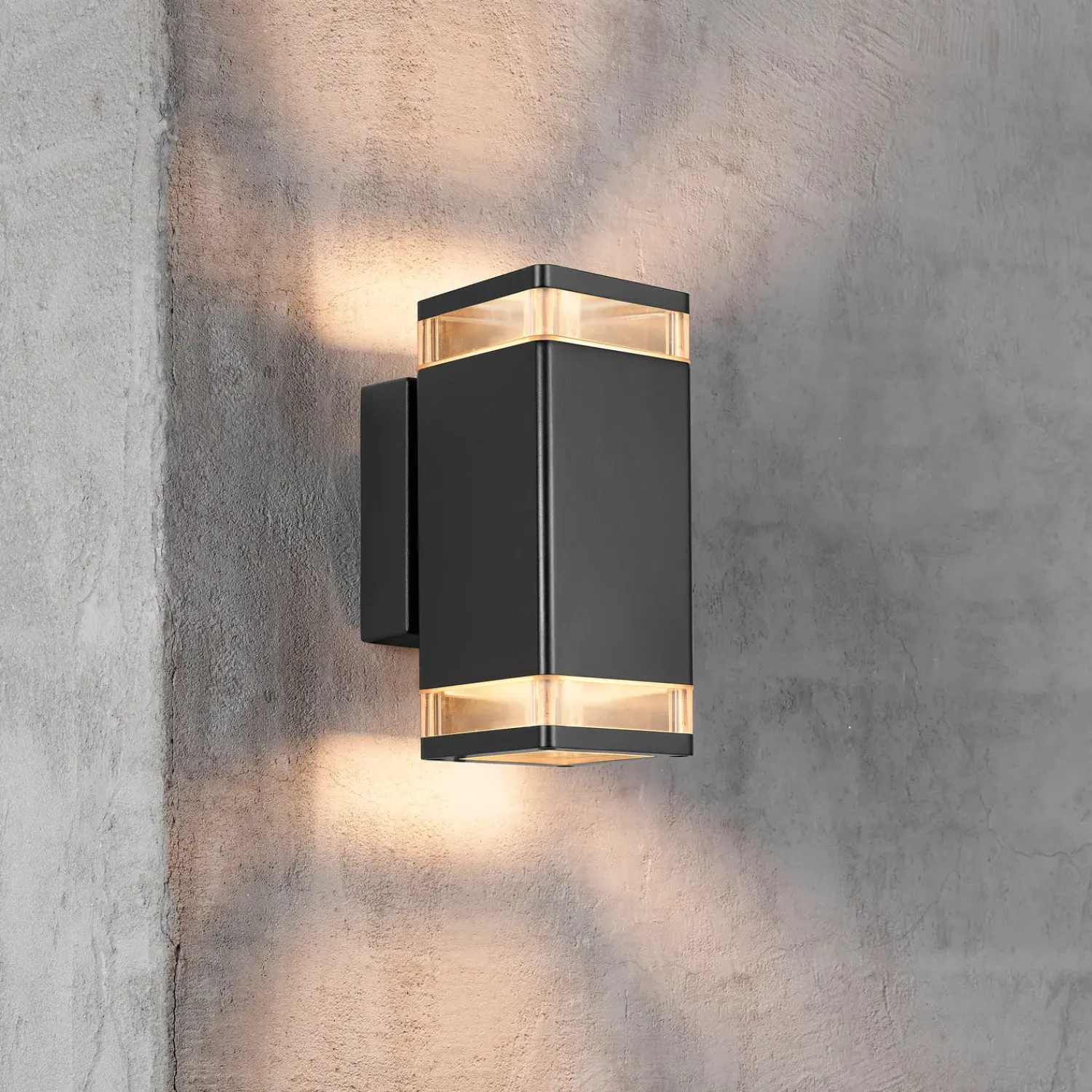 Clearance Nordlux Elm udendørs væglampe GU10 sort