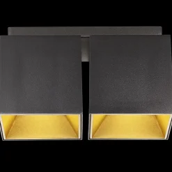 Loftlamper^Nordlux Ethan 2-spot loftlampe sort