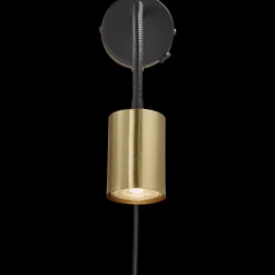 Nordlux Explore Flex væglampe messing