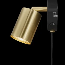 Online Nordlux Explore væglampe messing