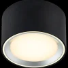 Indbygningsspots^Nordlux Fallon LED-påbygningsspot sort