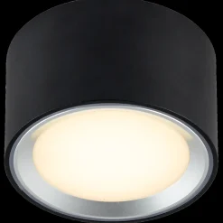 Indbygningsspots^Nordlux Fallon LED-påbygningsspot sort