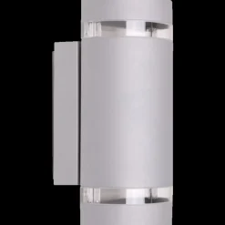 Udendørs Væglamper^Nordlux Focus udendørs væglampe 2xGU10 alu.