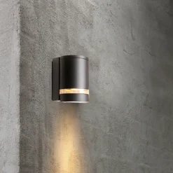 Udendørs Væglamper^Nordlux Focus udendørs væglampe 1xGU10 sort