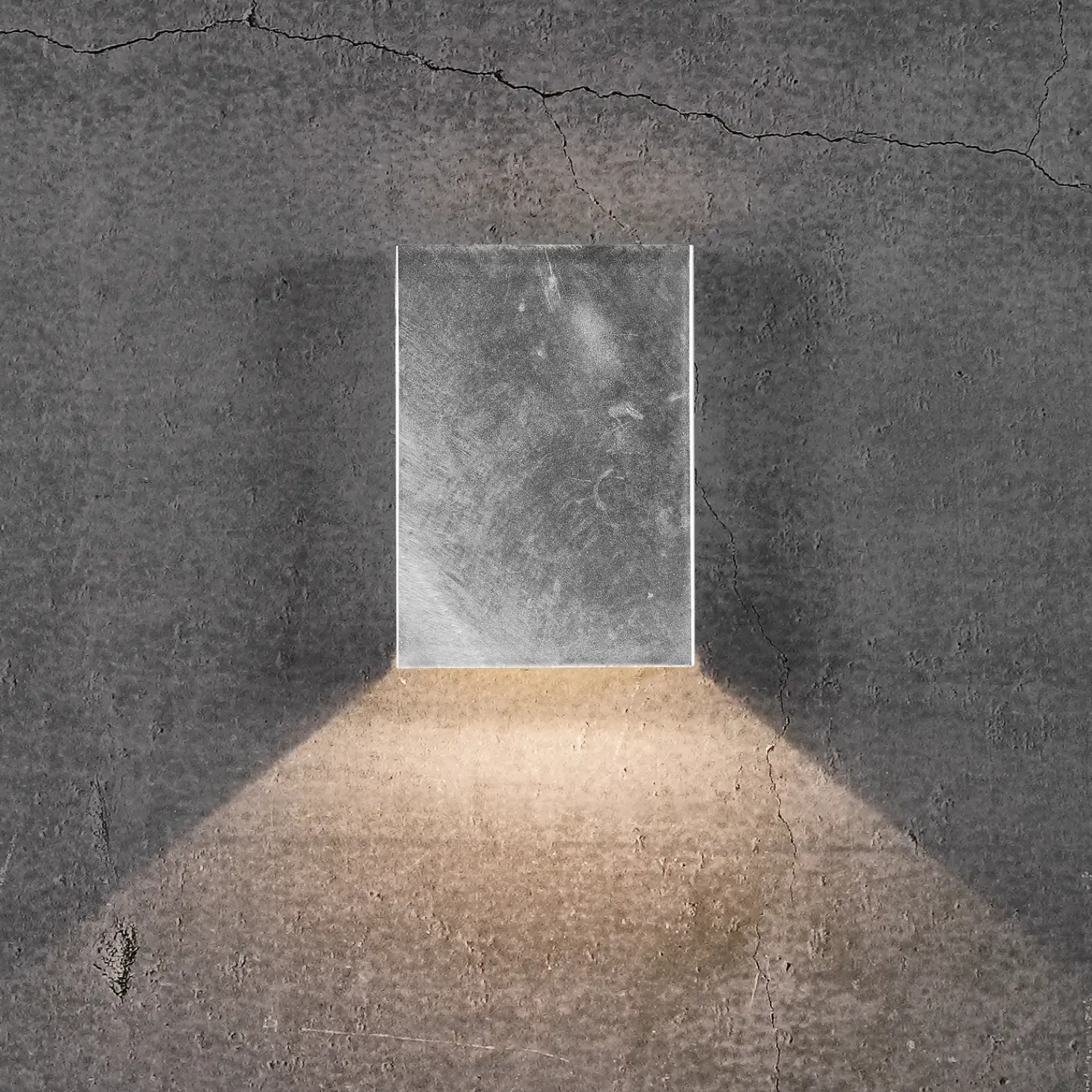 Best Nordlux Fold 15 udendørs væglampe galvaniseret stål