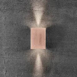 Nordlux Udendørs Væglamper^Fold 10 udendørs væglampe kobber