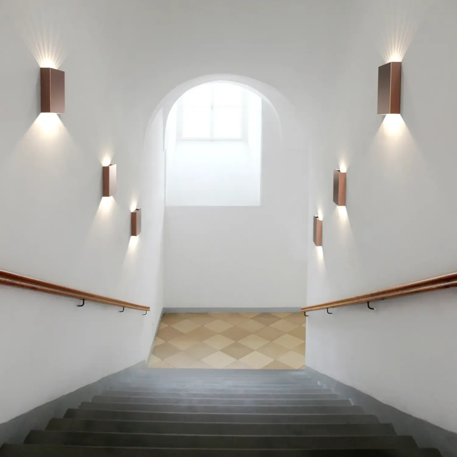 Discount Nordlux Fold 15 udendørs væglampe kobber