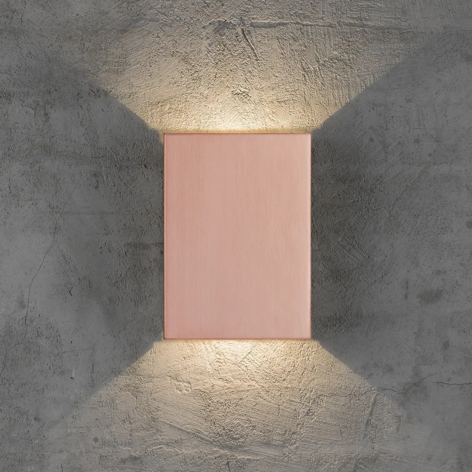 Discount Nordlux Fold 15 udendørs væglampe kobber