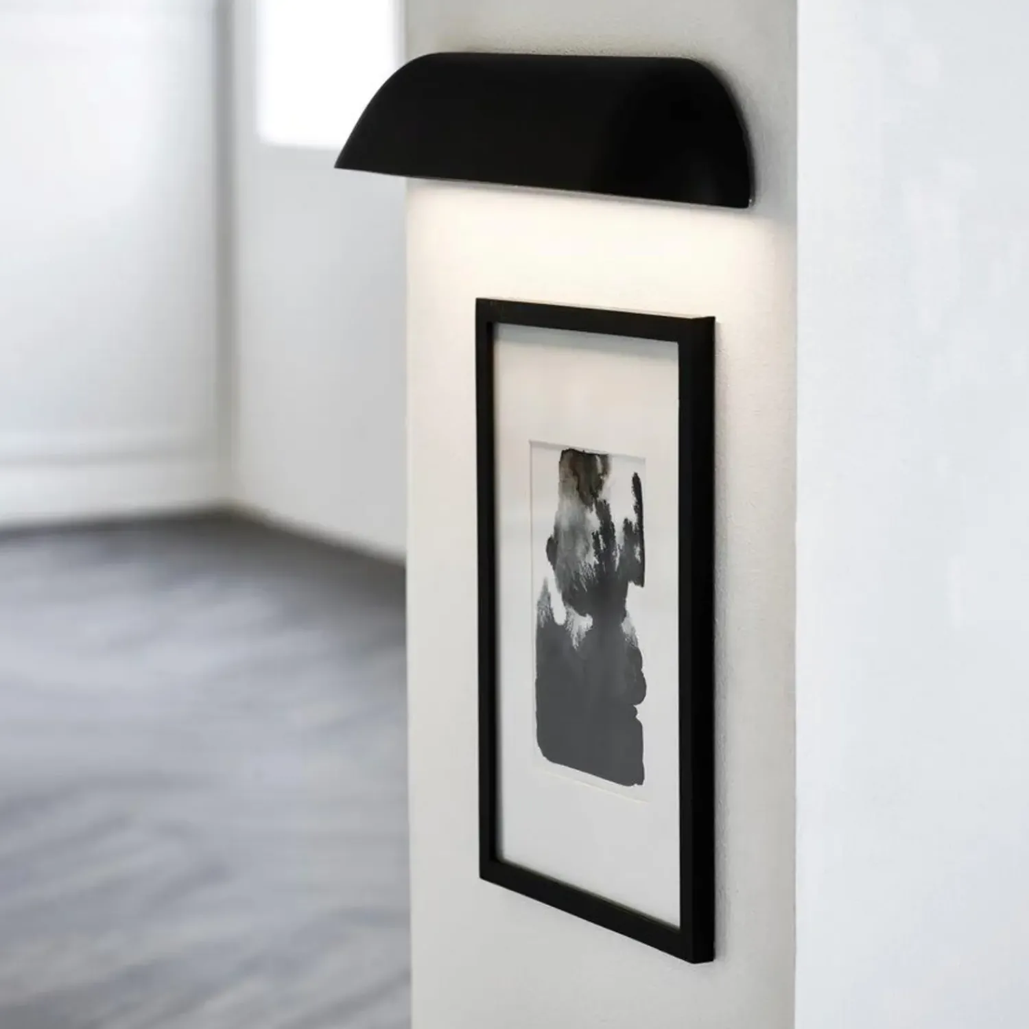 Udendørs Væglamper^Nordlux Front 36 udendørs LED væglampe sort