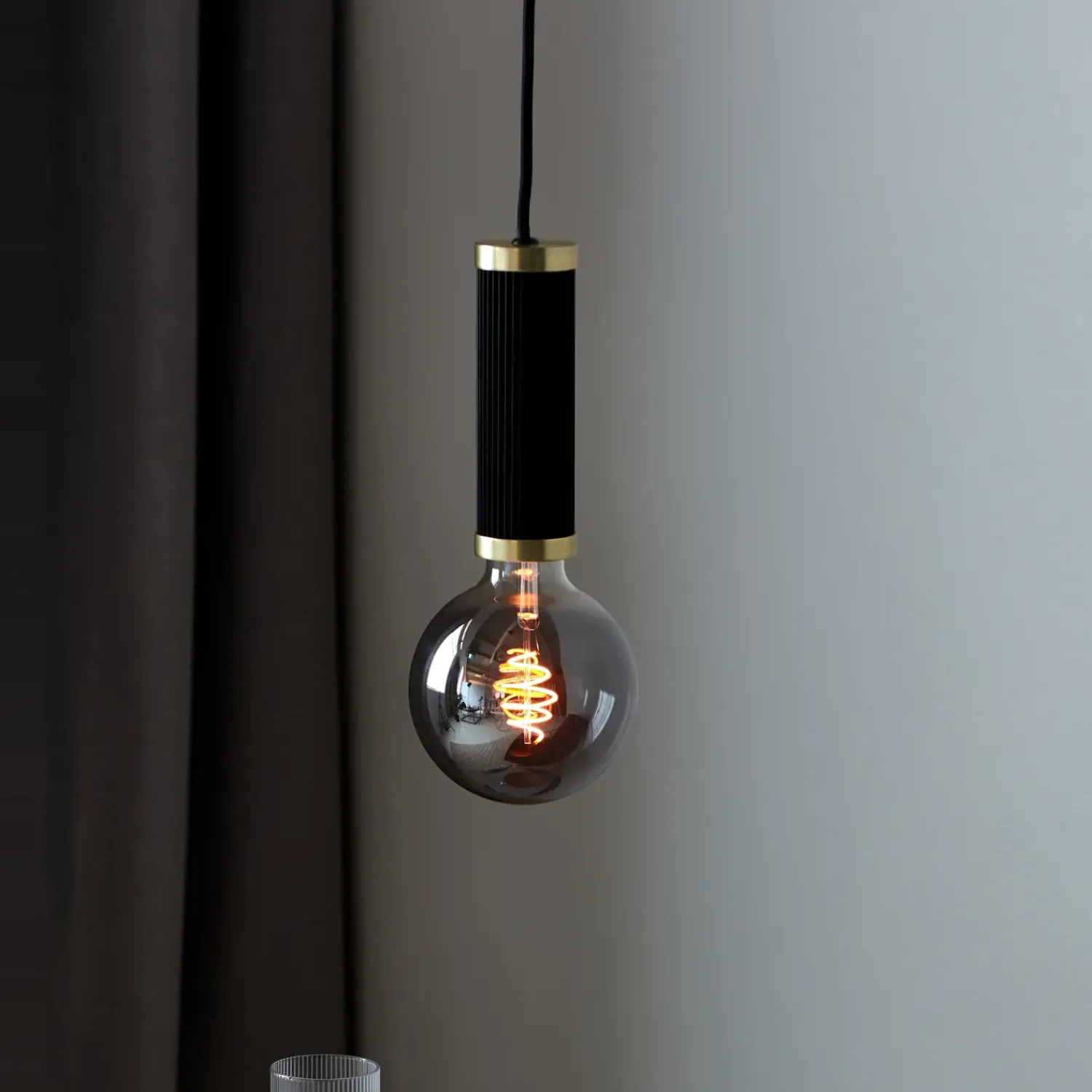 Nordlux Galloway pendelophæng sort/kobber