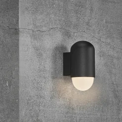 Online Nordlux Heka udendørs væglampe sort