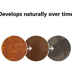 Discount Nordlux Helix havelampe corteen