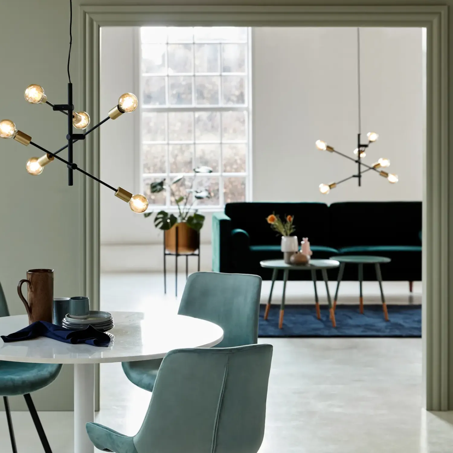 Nordlux Pendler^Josefine pendel sort/messing