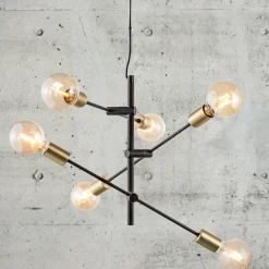 Nordlux Pendler^Josefine pendel sort/messing