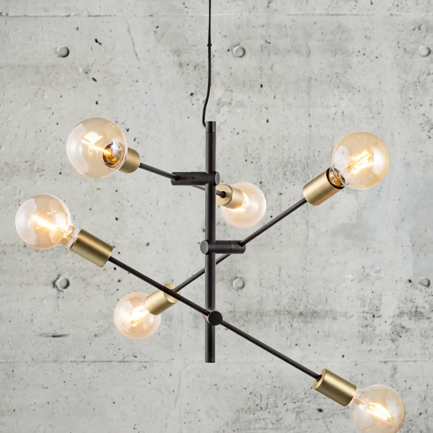 Nordlux Pendler^Josefine pendel sort/messing