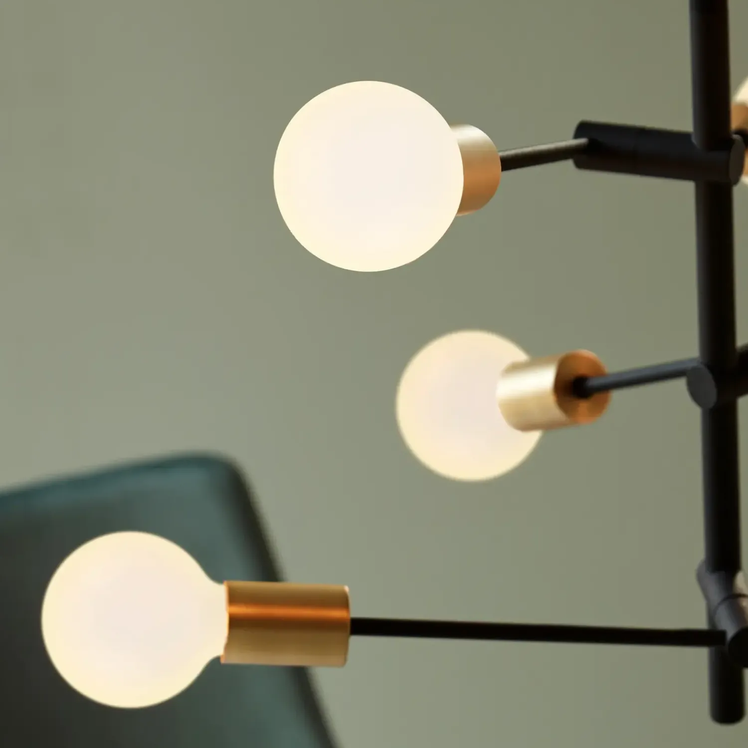 Nordlux Pendler^Josefine pendel sort/messing