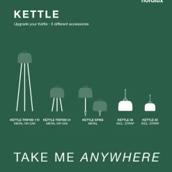 Best Nordlux Kettle 36 havelampe sort/hvid