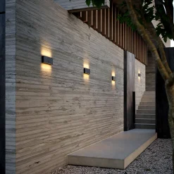 Nordlux Udendørs Væglamper^Kinver udendørs væglampe sort 17,5 cm