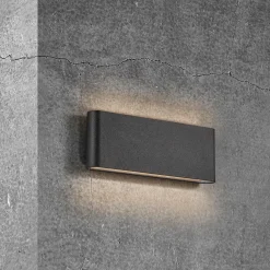 Nordlux Udendørs Væglamper^Kinver udendørs væglampe sort 17,5 cm