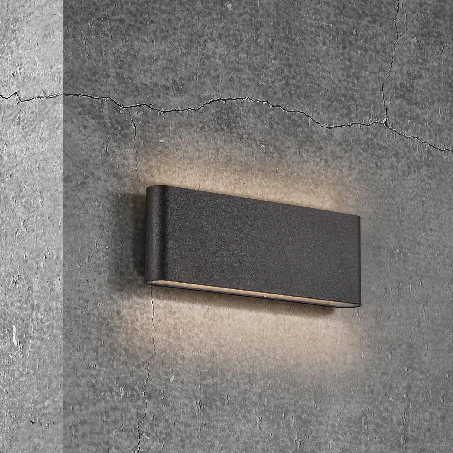 Nordlux Udendørs Væglamper^Kinver udendørs væglampe sort 17,5 cm