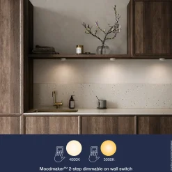 Clearance Nordlux Kitchenio 3-kit påbygningsspot hvid